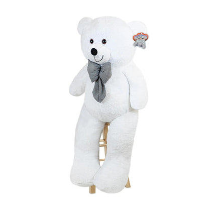 KidsKiddy™ - 🐻 Giant 120cm Teddy Bear with Bowtie 🎀