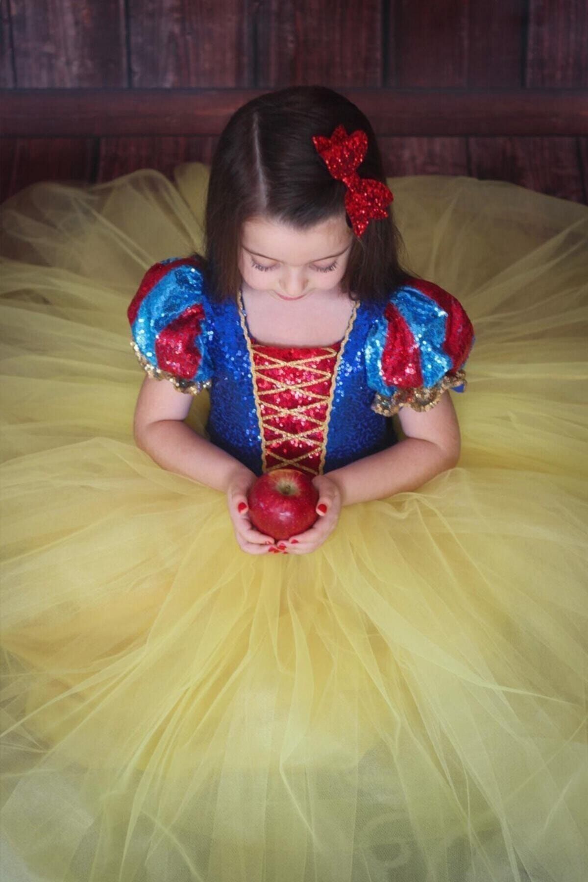 Halloween-Mädchen-Schneewittchen-Prinzessin-Kostüm | Kindergeburtstagskleidung, Halloween-Schneewittchenkostüm, Prinzessinnenkostüm, Kinder-Halloweenkostüm