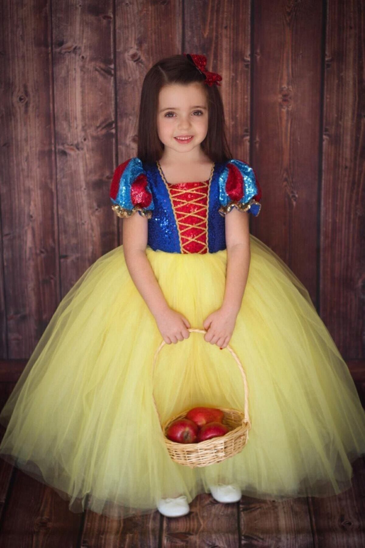KidsKiddy™ - Halloween Girl's Snow White Princess Costume