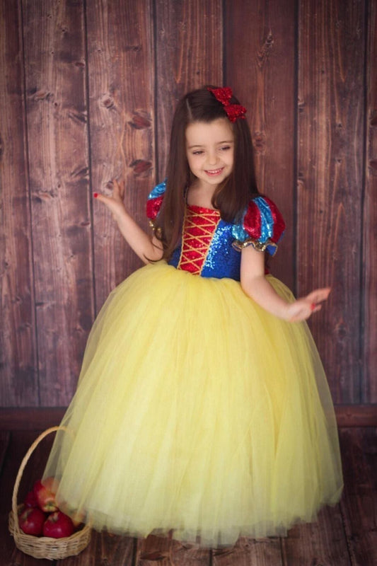 KidsKiddy™ - Halloween Girl's Snow White Princess Costume
