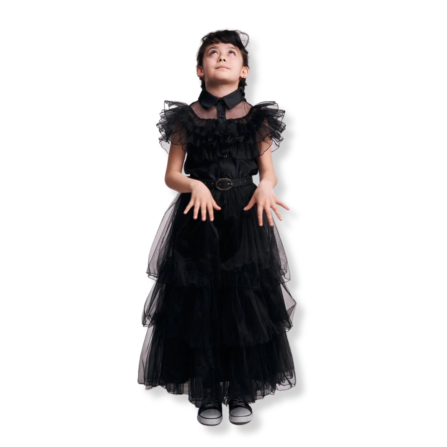 KidsKiddy™ - Exclusive Wednesday Ball Gown for Year-End Ball & Halloween Party